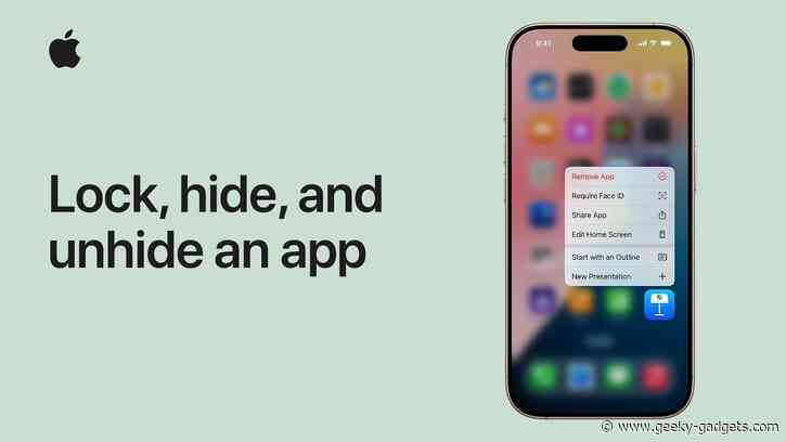 App Control: Lock, Hide, and Unhide Apps on Your iPhone or iPad