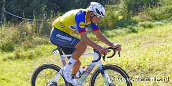 Mathieu van der Poel raakt leiderstrui kwijt aan ritwinnaar Mauri Vansevenant in Luxemburg