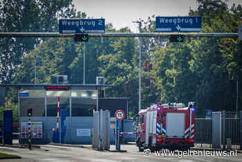 Brand in bunker van vuilverbranding in Duiven