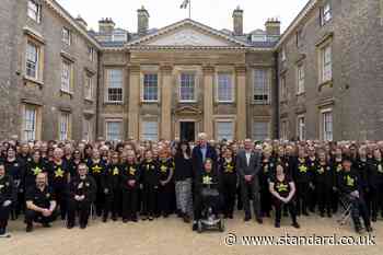 Diana’s brother hosts choir at family home for charity’s 25th anniversary