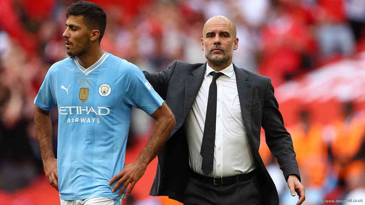 Pep Guardiola defends Rodri after Man City star warned elite players are 'close' to going on STRIKE over football's fixture pile-up... and insists 'many voices' need to talk to inspire change