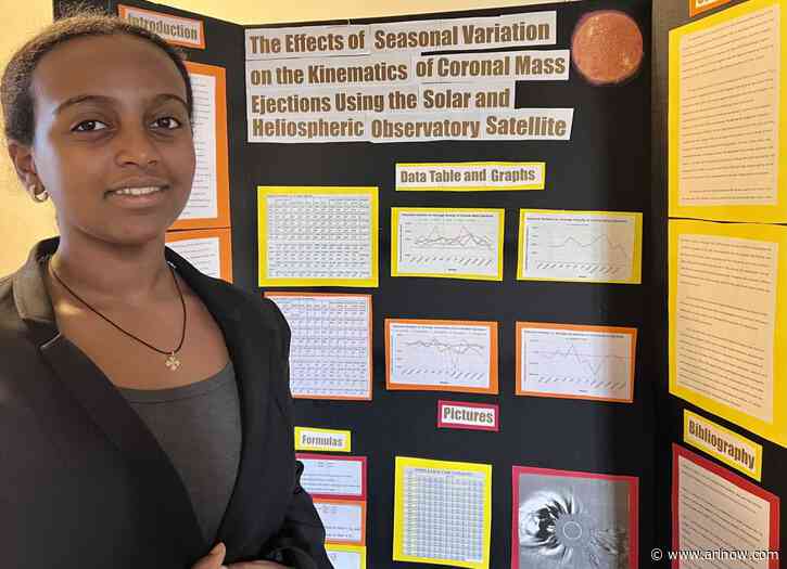 Kenmore seventh grader earns national recognition for space research project