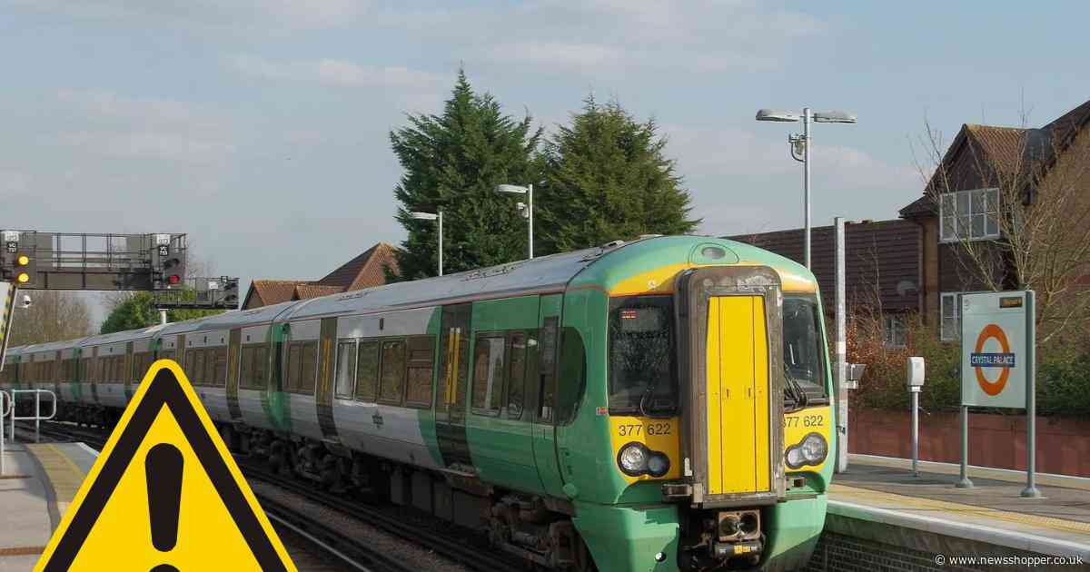 The Southern trains cancelled, diverted or replaced by buses this weekend