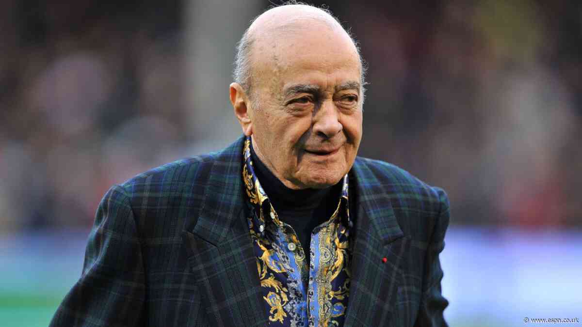 Fulham investigate amid Al Fayed rape allegations