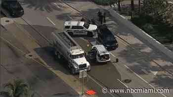 Man riding bike killed in tanker truck crash on Las Olas Boulevard