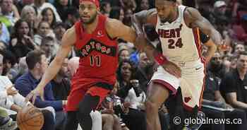 Raptors forward Brown out after surgery