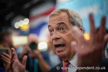 Watch: Nigel Farage addresses Reform UK conference in Birmingham