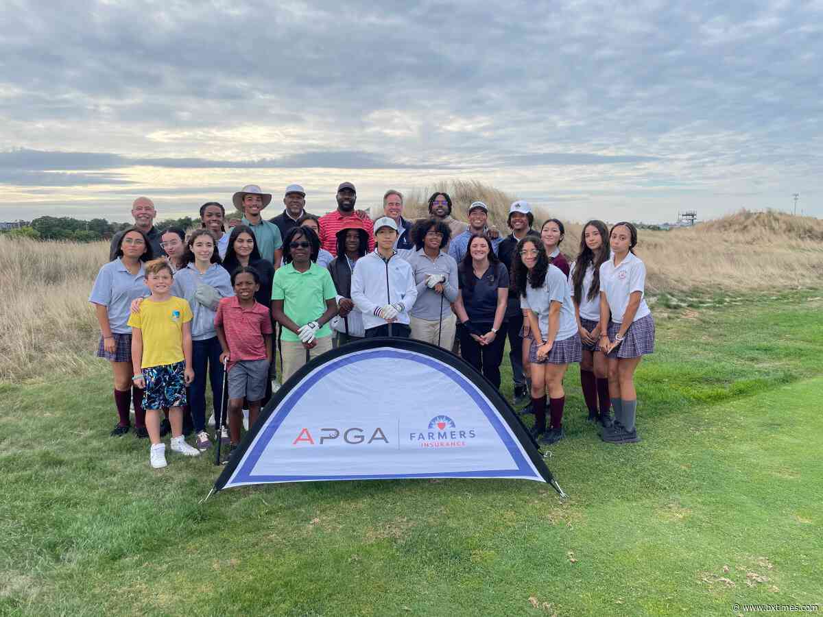 Bronx students swing into golf with elite players on tour