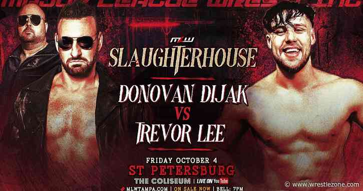 Donovan Dijak vs. Trevor Lee Announced For MLW Slaughterhouse