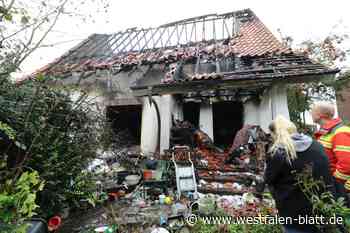 Nach Wohnhausbrand in Enger: Leiche gefunden