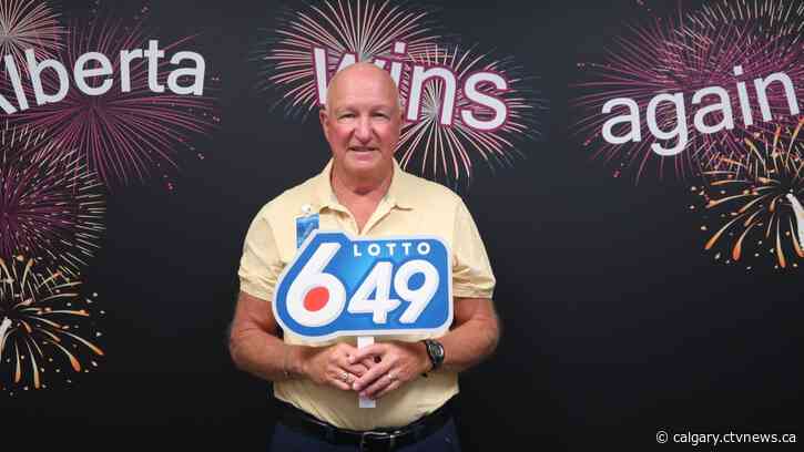 'A really nice surprise': Airdrie man wins $1M on Lotto 6-49