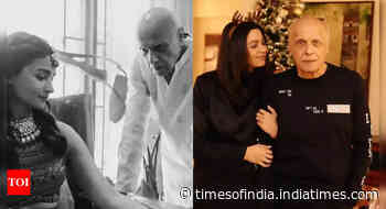 Alia, Soni and Shaheen wish Mahesh Bhatt on birthday