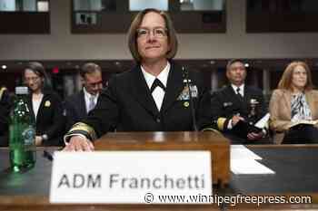 The Navy’s highest-ranking military officer is treated successfully for breast cancer