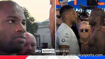 Dubois weighs in at career HEAVIEST for Joshua showdown!