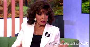 Dame Joan Collins issues apology as she shuts down The One Show host