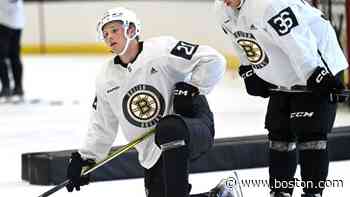 With NHL reps within reach, Bruins’ Fabian Lysell starts up his most critical camp yet 