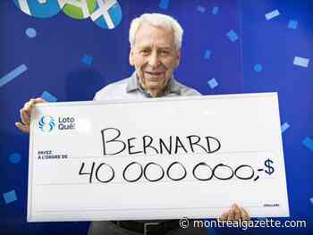 Outaouais octogenarian wins $40 million in record Lotto Max jackpot