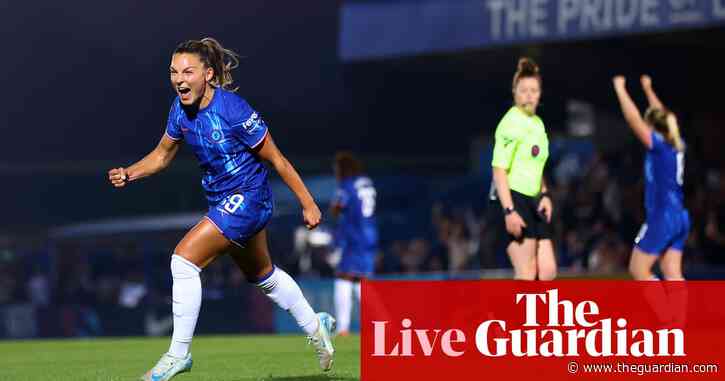 Chelsea 1-0 Aston Villa: Women’s Super League – as it happened