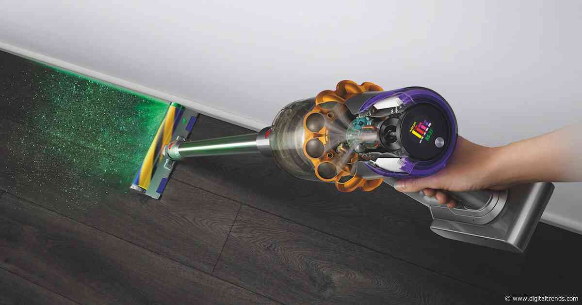 The Dyson V15 cordless vacuum is $200 off for a limited time