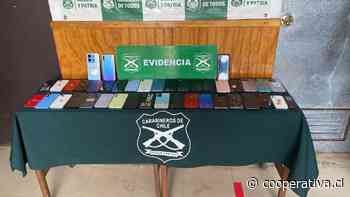 Carabineros recuperó 150 celulares robados en fiesta de La Pampilla