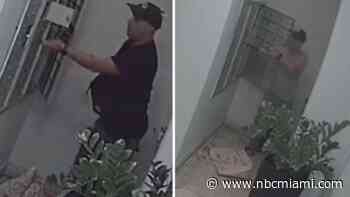 Surveillance captures Miami Beach mail thief stealing from several buildings