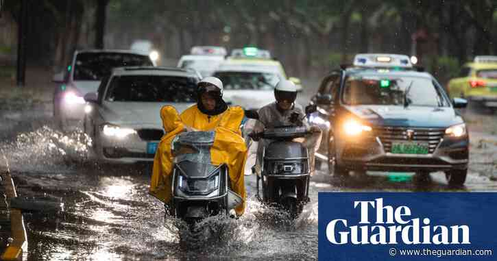 Weather tracker: Shanghai hit by its ‘strongest typhoon in 75 years’