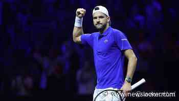 Tennisser Dimitrov bezorgt Team Europa voorsprong in Laver Cup