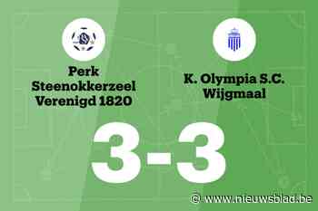 PSV 1820 B en Olympia Wijgmaal C delen de punten