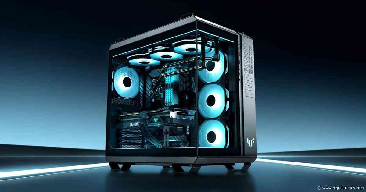 Asus’ new fish-tank-style case looks gorgeous