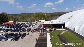 Canadore opens the new "Dome' at a huge ceremony Friday