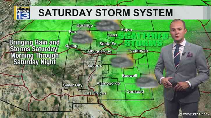 Fall-like storm moves through this weekend