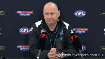 ‘Stop that story’: Defiant Ken Hinkley hits out at ‘one person’ blame game after fourth prelim loss