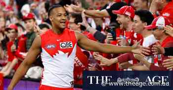 ‘Legs were like jelly’: The sonic boom that lifted the Swans to the grand final