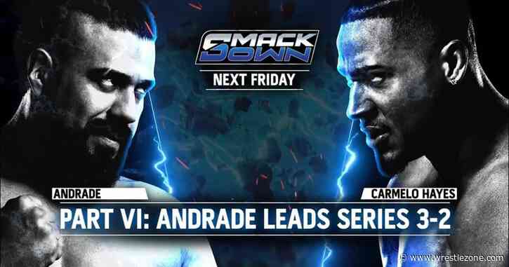 Andrade vs. Carmelo Hayes Announced For 9/27 WWE SmackDown