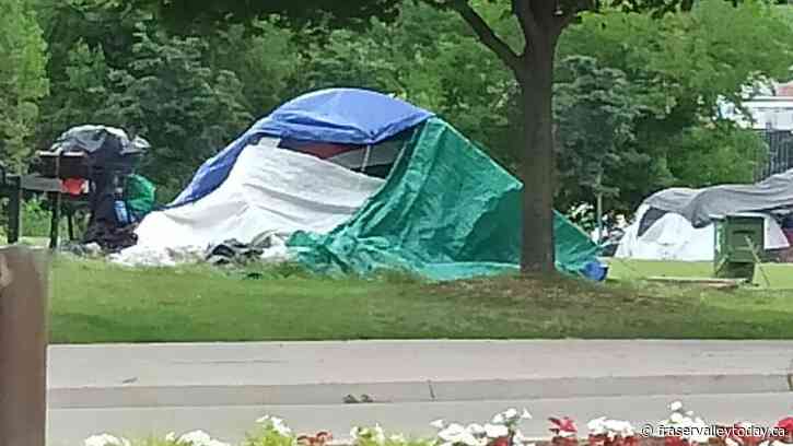 Trespass notices give Encampment residents deadline to clear out site at Abbotsford City Hall