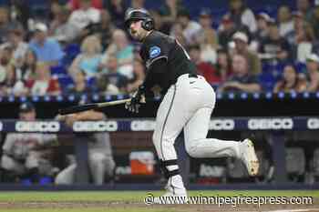 Jake Burger, dent Braves’ playoff chances, help Marlins to 4-3 win