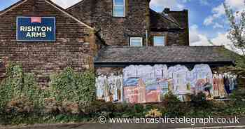 Pub displays beloved mural honouring town's industrial past