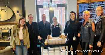 Goulash, bread, and water delivered to York's homeless by hotel group