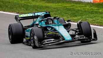 F1’s new 2026 smaller tyres get first run on Aston Martin mule car