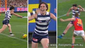 LIVE: ‘He’s actually Messi!’ - AFL world loses it after Cat’s freak goals as epic final heats up