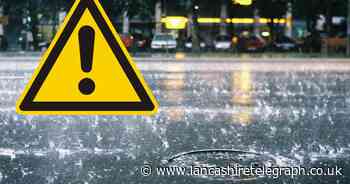 Met Office weather warning issued in East Lancs with flood risk