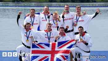 Homecoming parade for Team GB's medal-winning rowers