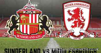 LIVE: Sunderland 0 Middlesbrough 0 - Conway hits crossbar in early stages