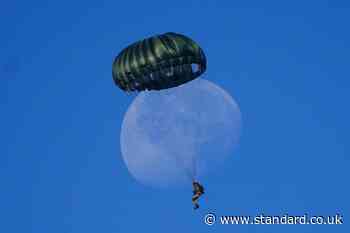 In Pictures: Veterans watch as paratroopers leap to mark the Battle of Arnhem