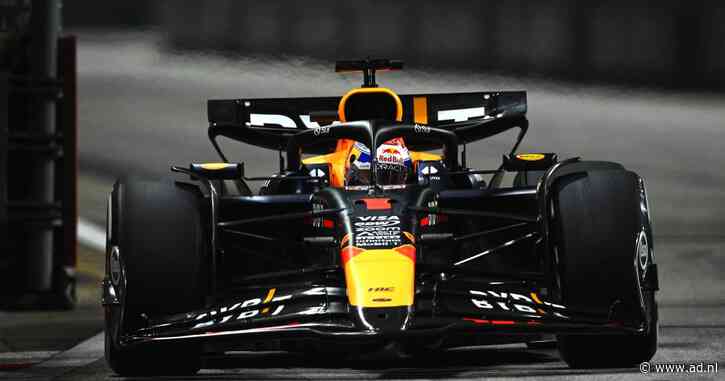 Max Verstappen begonnen aan zware opgave in straten Singapore, kan Red Bull aanhaken bij de top?