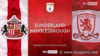 Sunderland 1-0 Middlesbrough