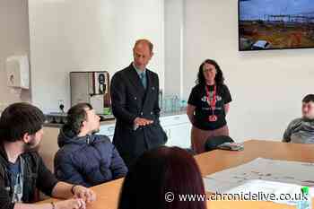 Duke of Edinburgh officially opens new innovative Hebburn tri station