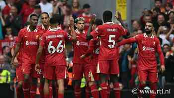 Slot en Liverpool na één helft al klaar met Bournemouth