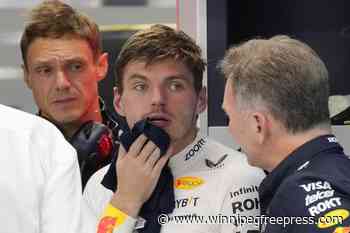 F1 champion Verstappen is a man of few words after he’s punished for swearing