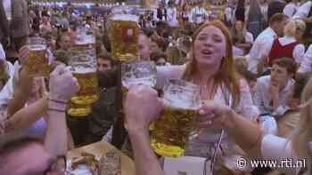 'Bier, bratwurst en pretzels': Duits Oktoberfest losgebarsten